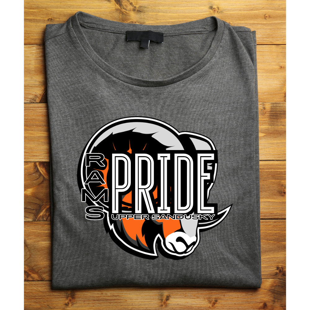 Upper Sandusky Rams Pride T-Shirt