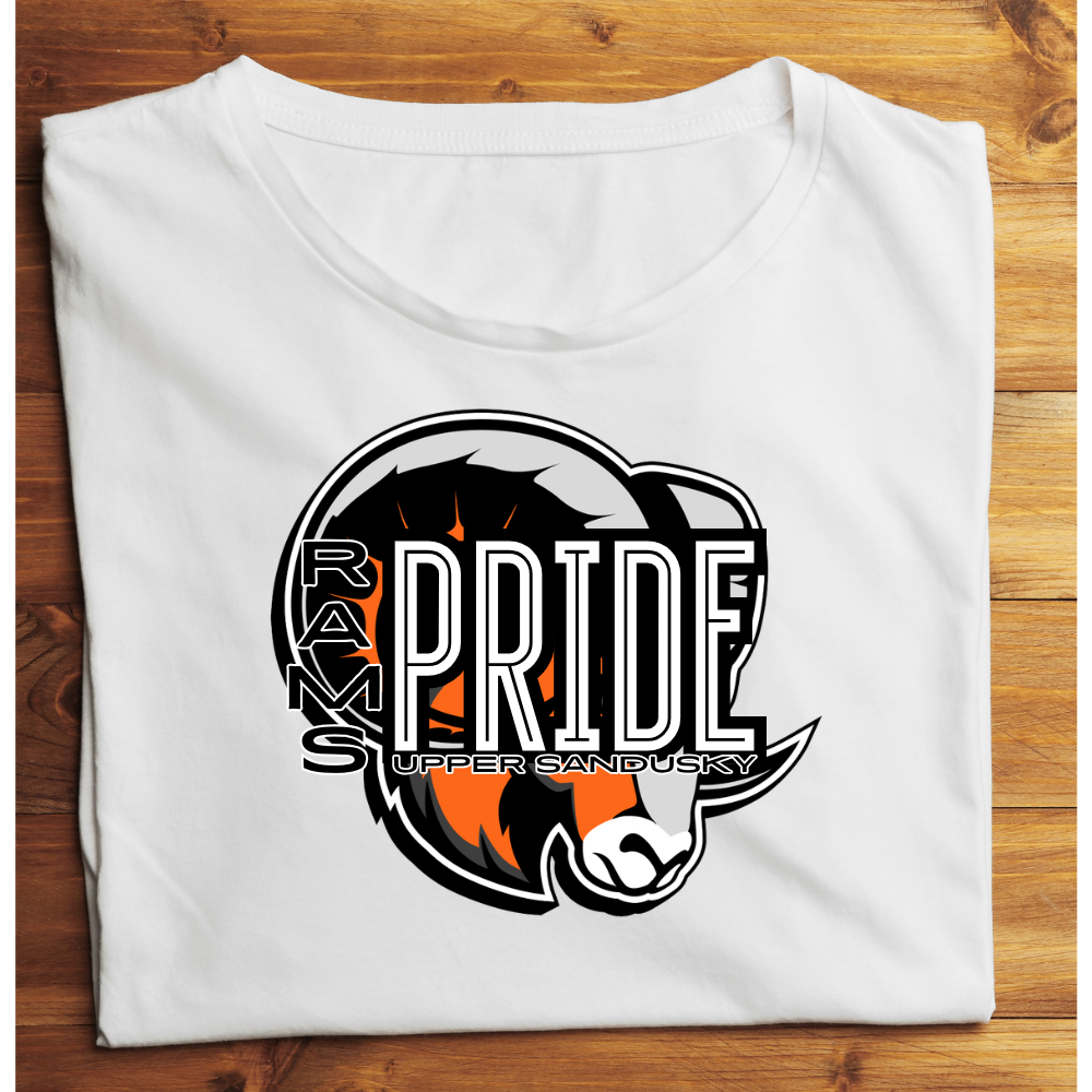 Upper Sandusky Rams Pride T-Shirt