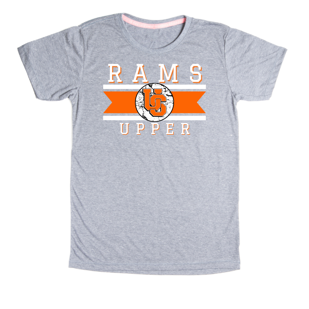 Upper Sandusky Rams US Logo Banner Tee
