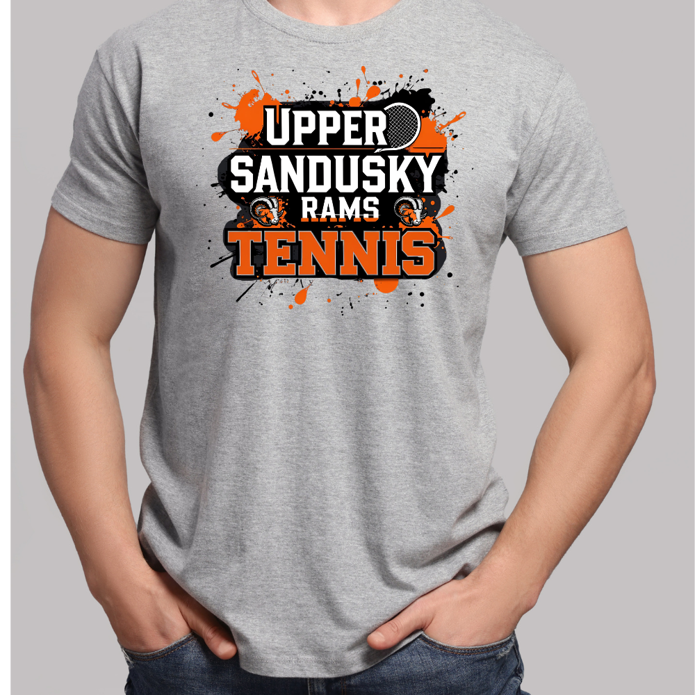 Upper Sandusky Rams Tennis Tee