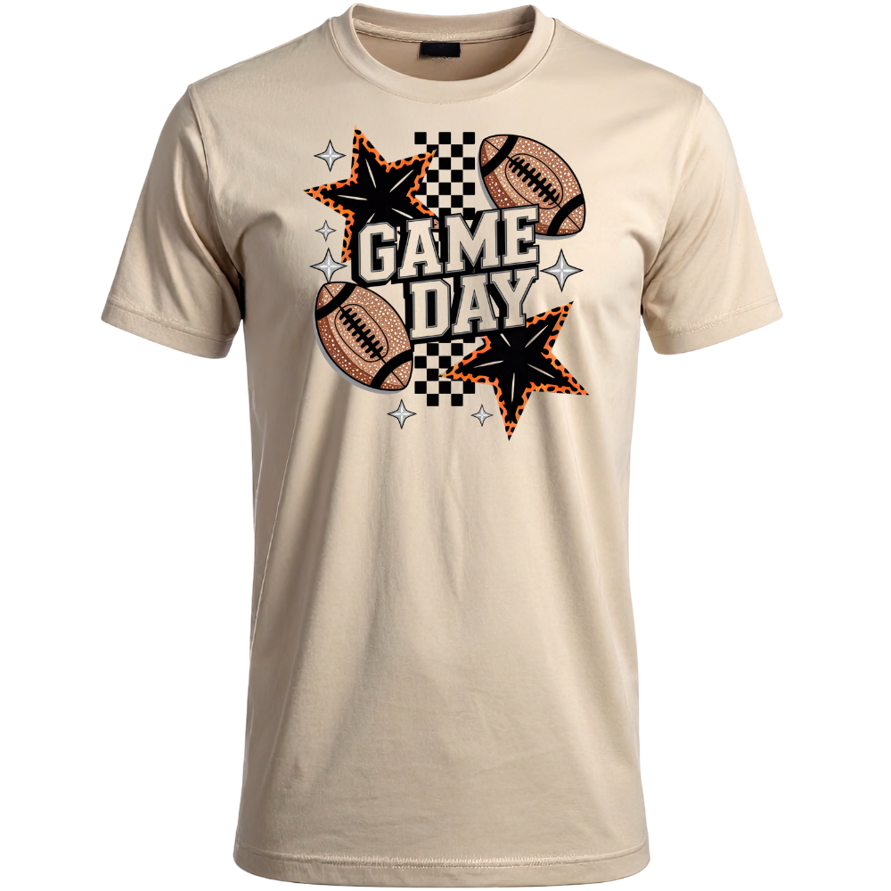 Game Day Football Star Tee