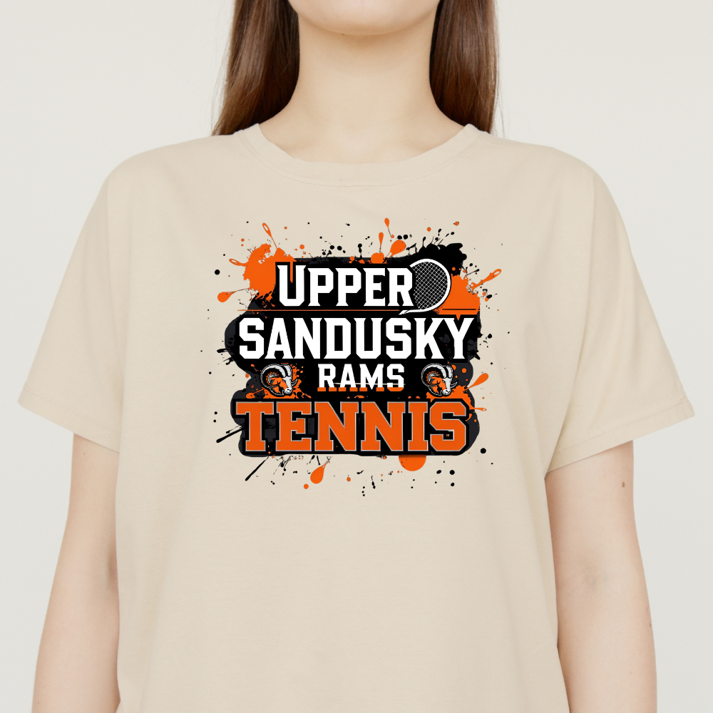 Upper Sandusky Rams Tennis Tee
