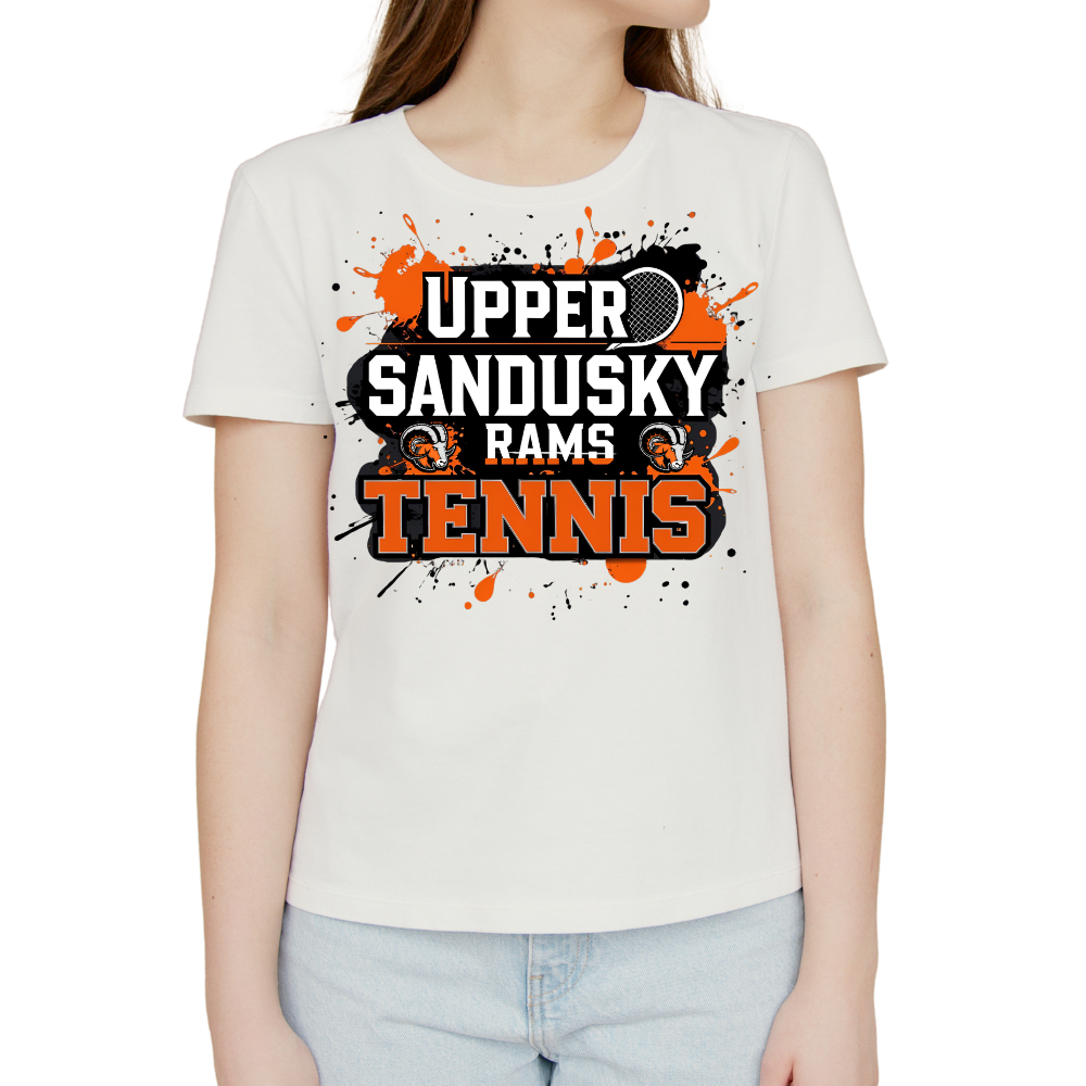 Upper Sandusky Rams Tennis Tee