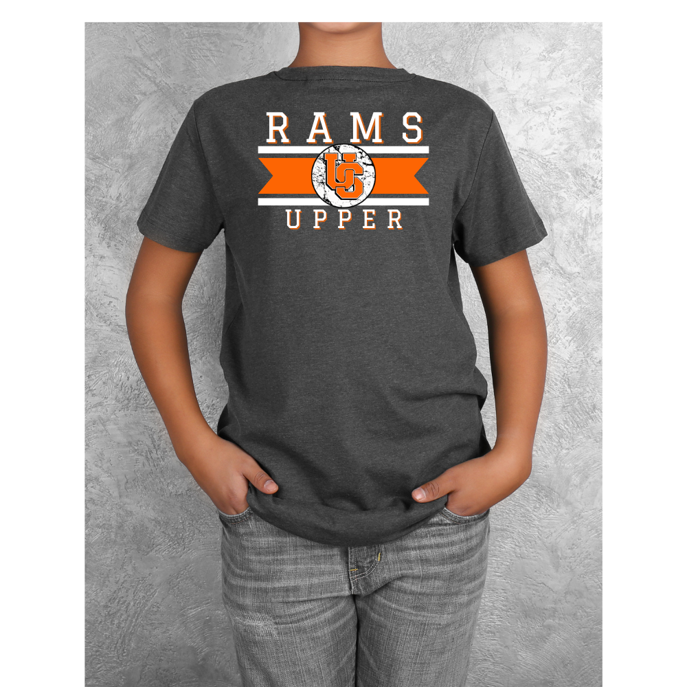 Upper Sandusky Rams US Logo Banner Tee