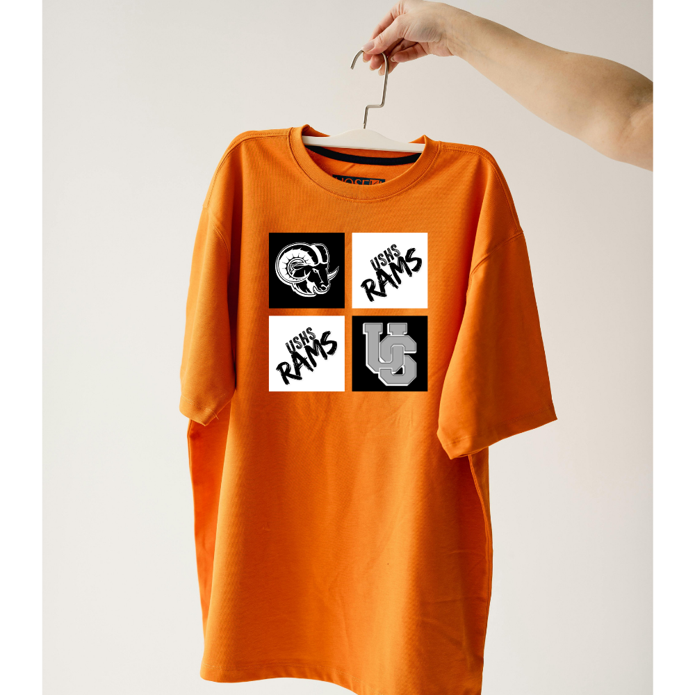 USHS Rams Four-Square T-Shirt