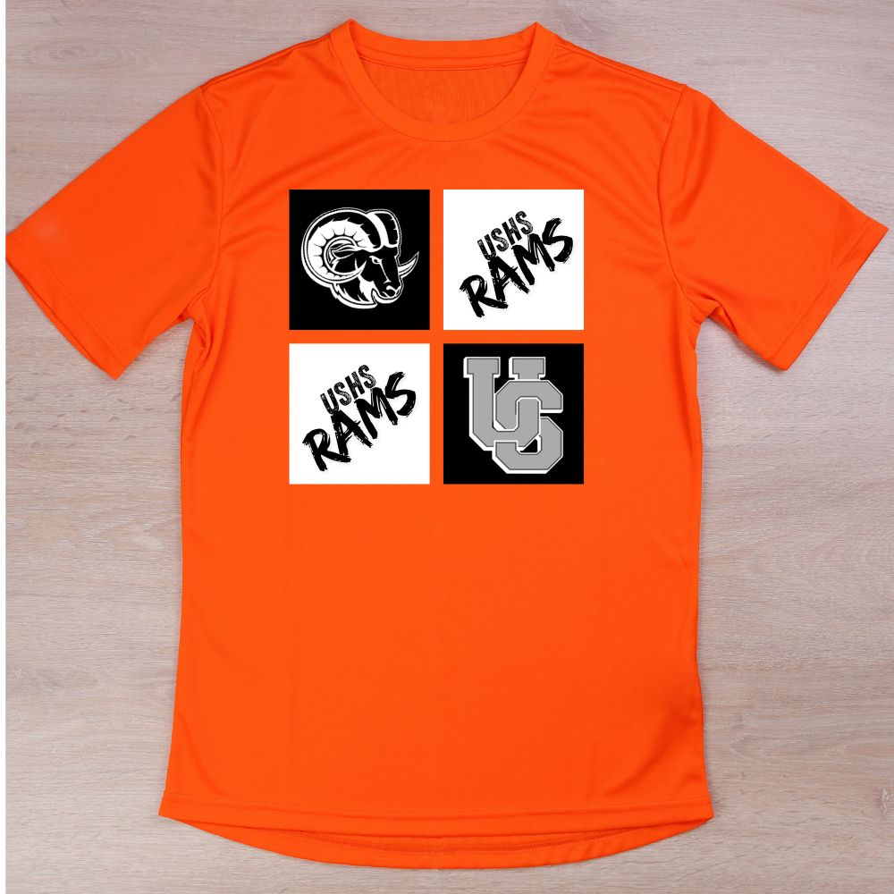 USHS Rams Four-Square T-Shirt